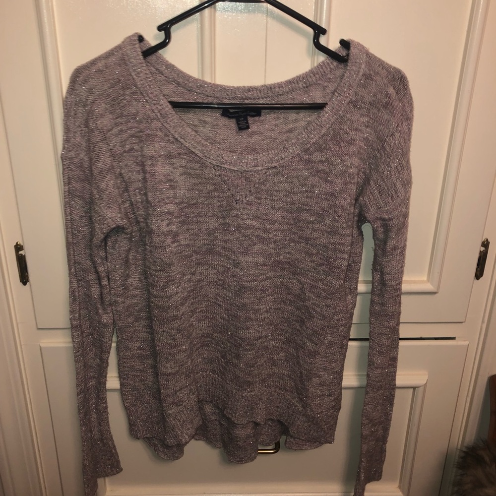scoop neck sweater